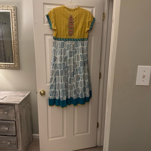 Boho Comfy Printed Sun Dress - Picture 4 of 6